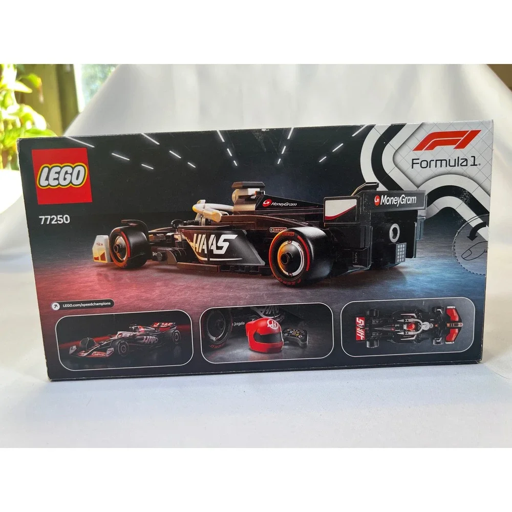 LEGO Speed Champions 77250 MoneyGram Haas F1 Team VF-24 Racing Car Set